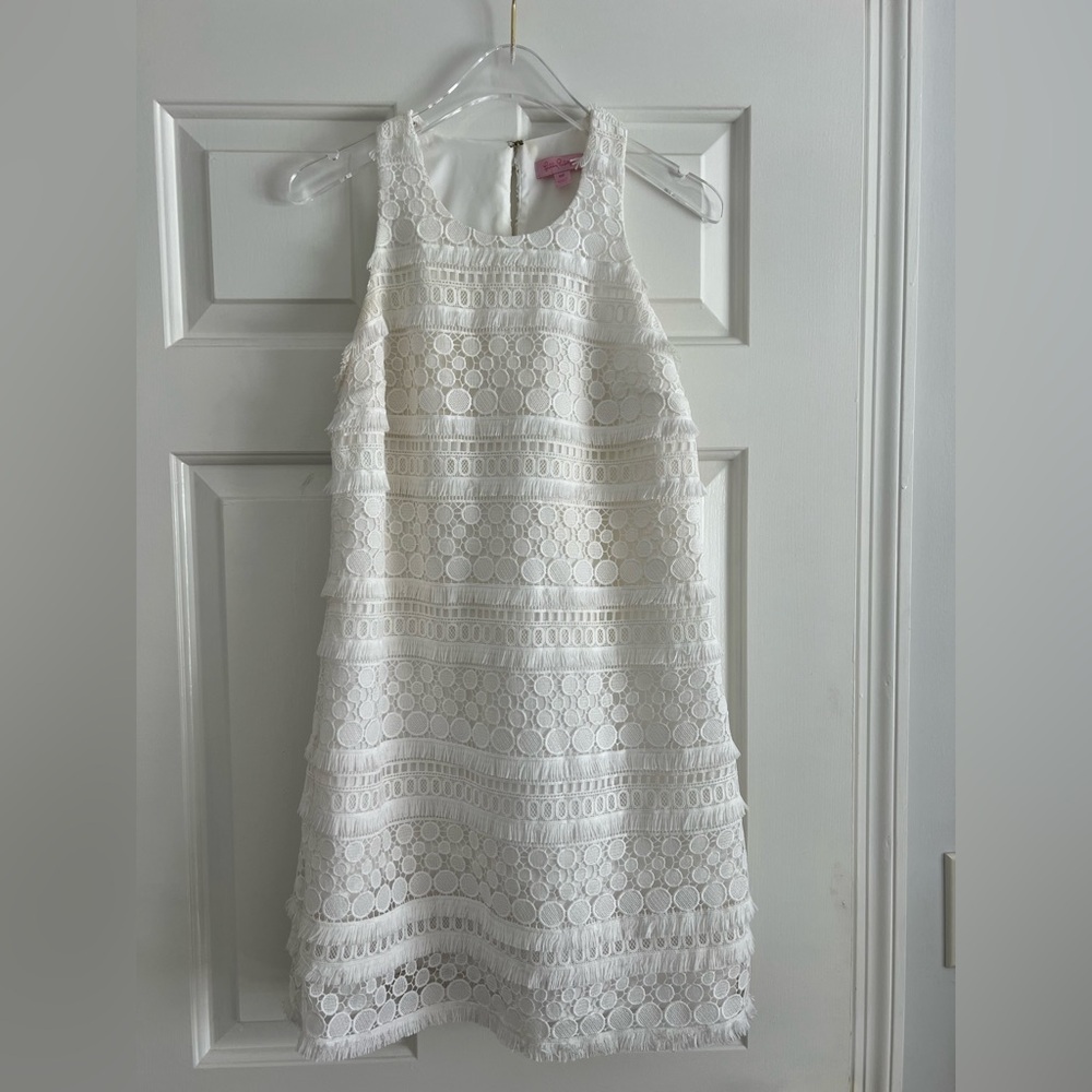 Lilly Pulitzer White Lace Dress